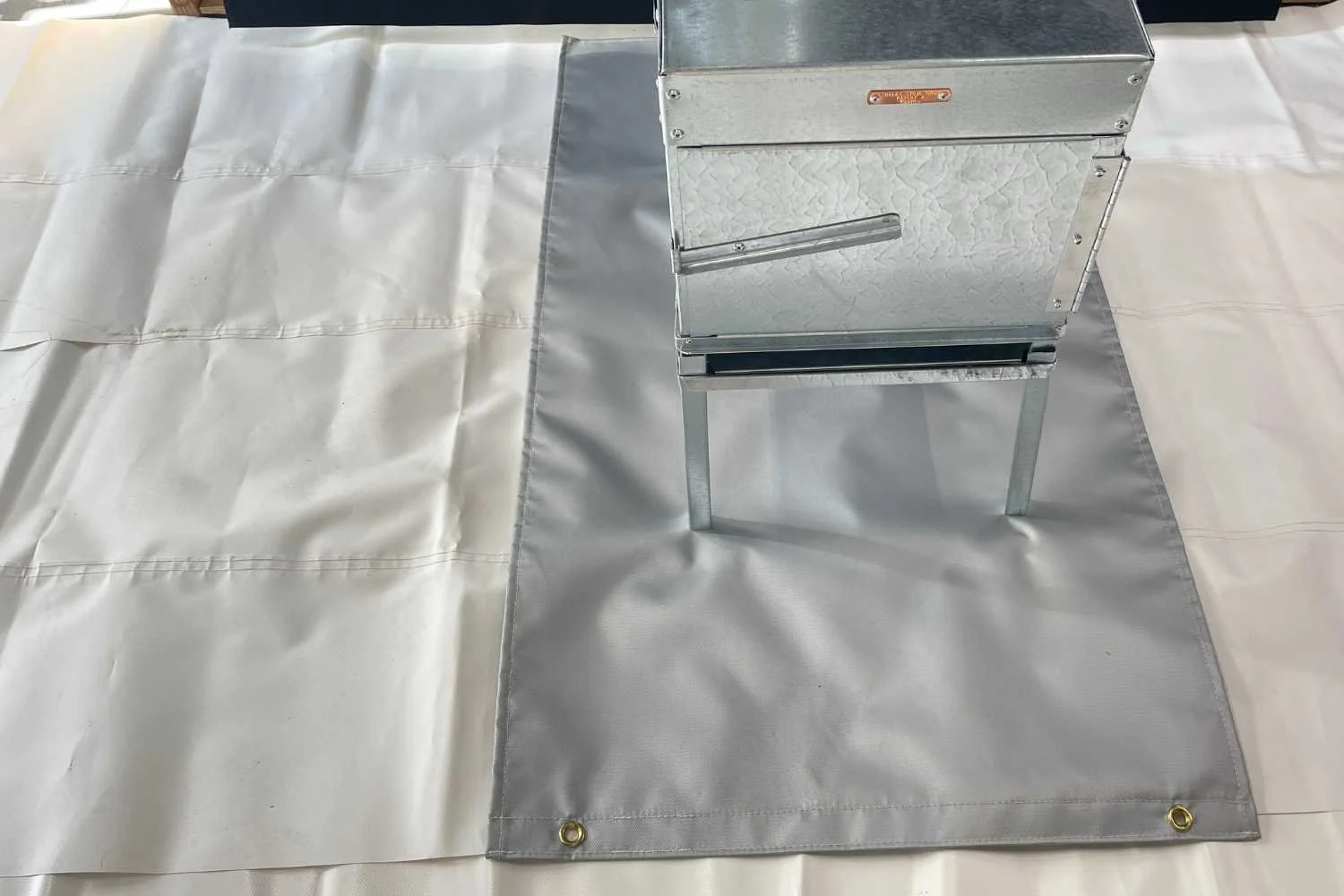 Tent Stove Mat | Fireproof Heat Shield — Beckel Canvas Products